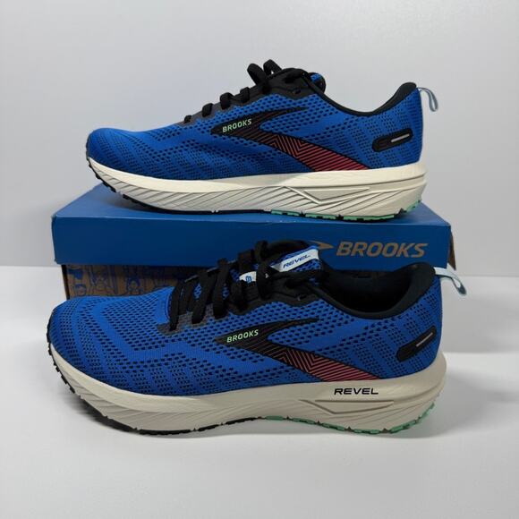NIB •Brooks Men’s Revel 6 Neutral Running Shoe Size: 8.5 - Picture 2 of 6